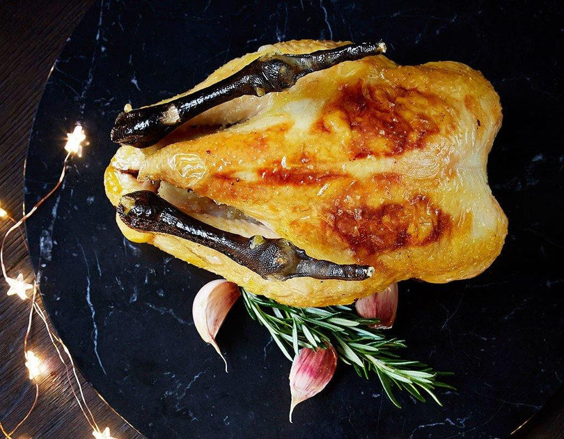 Volaille de Bresse rôtie au four, gratin dauphinois – Gauthey Viandes